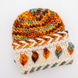 Pumpkin Patch Baby Bootie & Beanie set