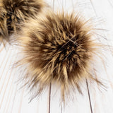 Sahara Fox Lux Faux Fur Quick Connect Pom Pom
