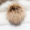 Baby Tubdra Wolf Lux Faux Fur Quick Connect Pom Pom