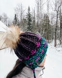 Toasted Marshmallow Lux Faux Fur Quick Connect Pom Pom