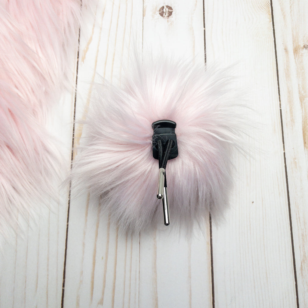 Pale Pink Lux Faux Fur Quick Connect Pom Pom