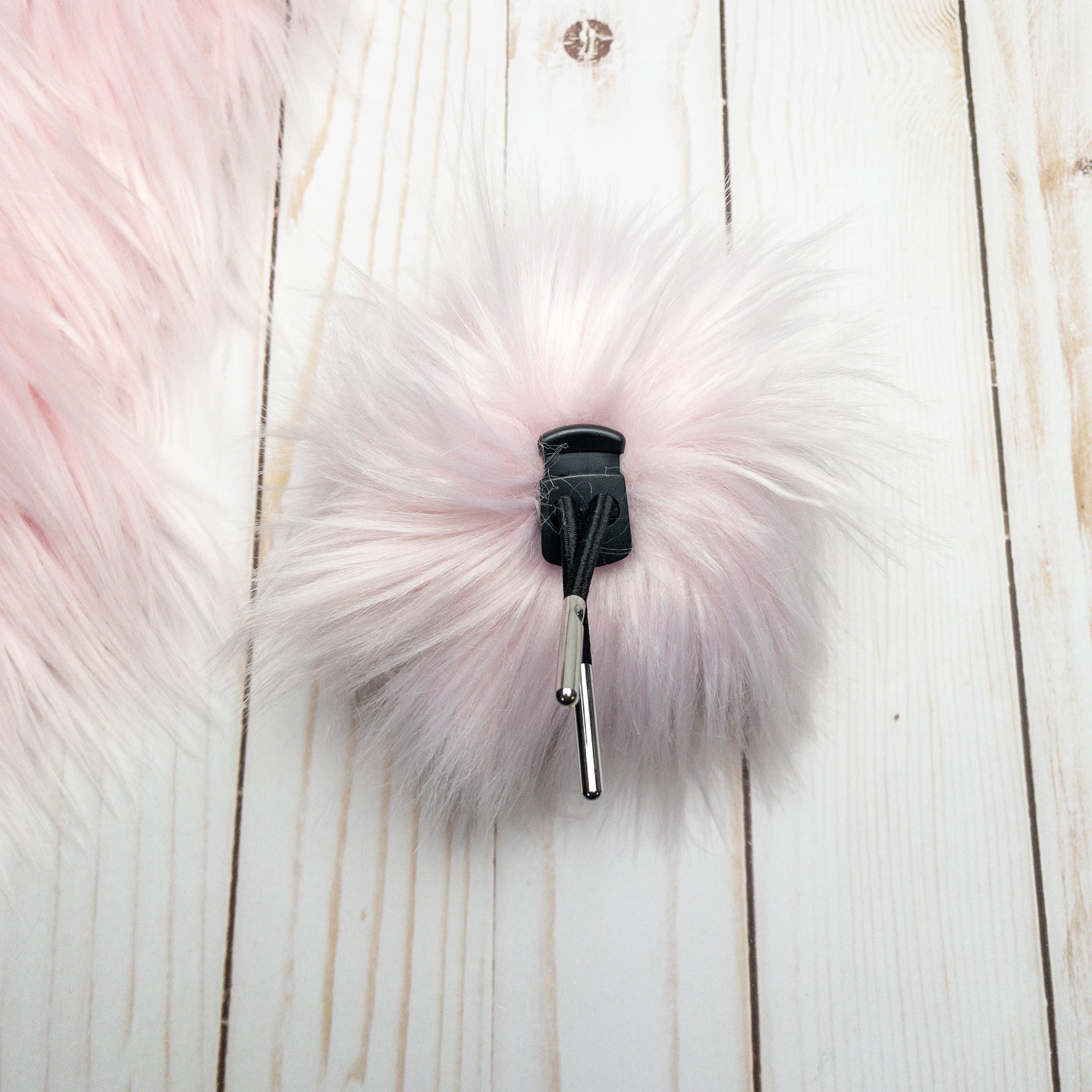 Pale Pink Lux Faux Fur Quick Connect Pom Pom