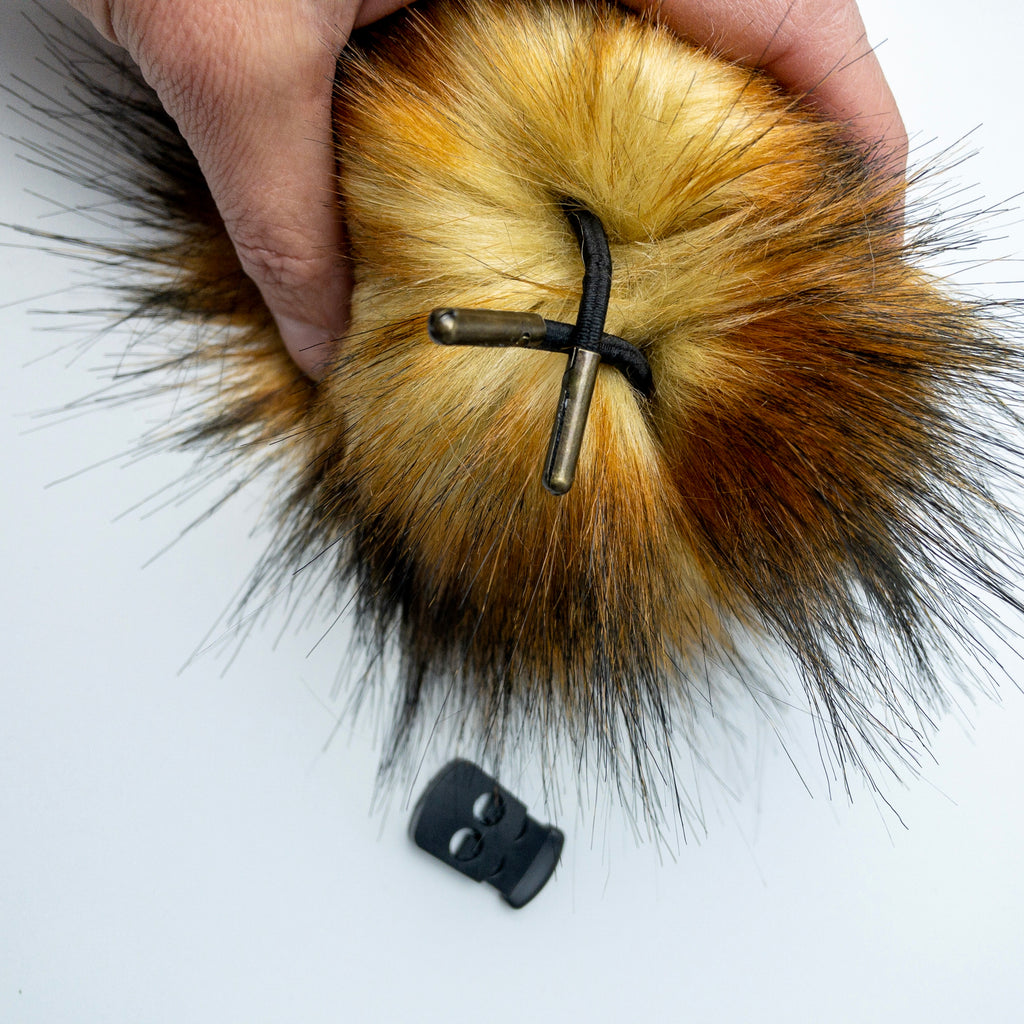 Firewolf Lux Faux Fur Quick Connect Pom Pom