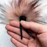 Blush Pink Husky Lux Faux Fur Quick Connect Pom Pom