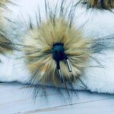 Coyote Lux Faux Fur Quick Connect Pom Pom