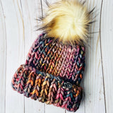 Cozy Toasty Warm 100% Merino Wool Beanie in Diana