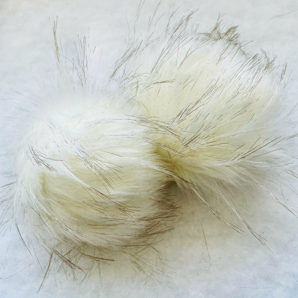 Chai Tea Lux Faux Fur Quick Connect Pom Pom