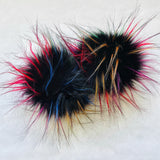 Fireworks Lux Faux Fur Quick Connect Pom Pom