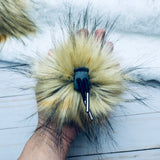 Coyote Lux Faux Fur Quick Connect Pom Pom