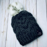 Horseshoe Trail Cable Beanie- Toddler