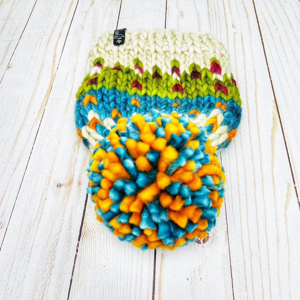 Spring Dreams Beanie 100% Merino Wool