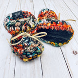 Day at the Circus Luxury Crochet Baby Booties