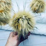 Coyote Lux Faux Fur Quick Connect Pom Pom