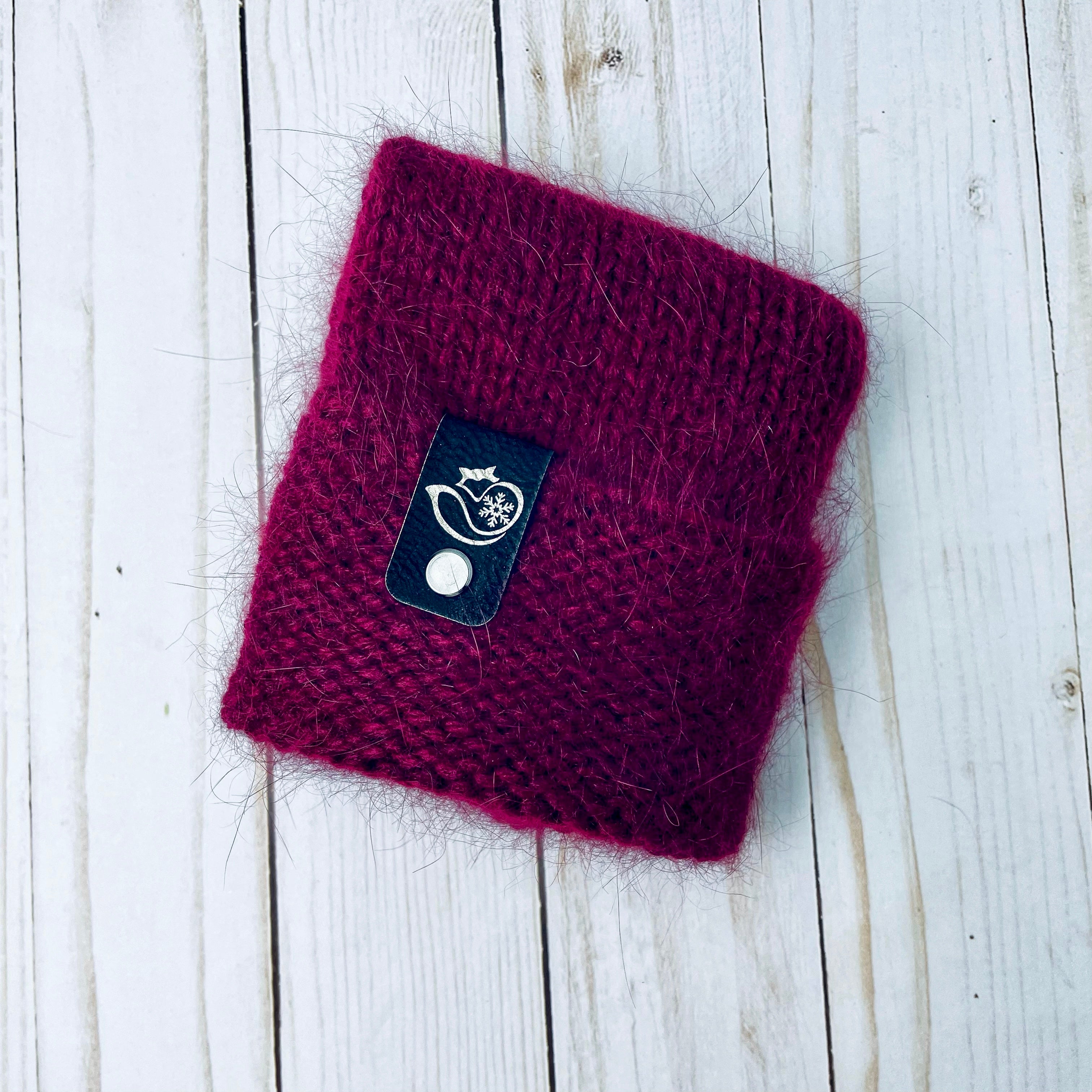 Cashmere Mink Folded Brim Dreamy Beanie