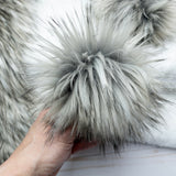 Gray Timberwolf Lux Faux Fur Quick Connect Pom Pom