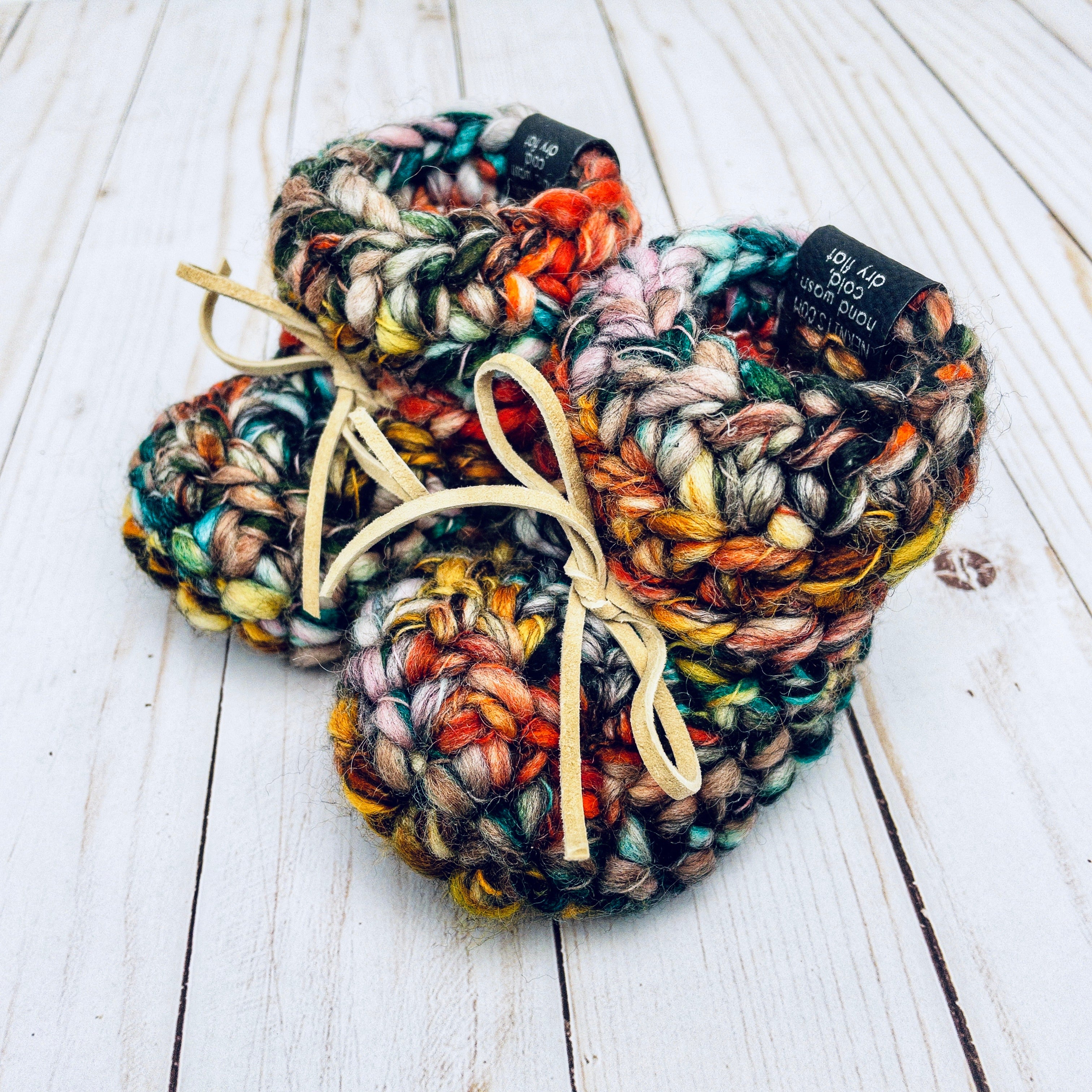 Day at the Circus Luxury Crochet Baby Booties
