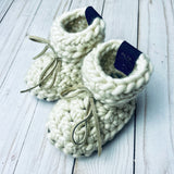 Magnolia Dreams Luxury Crochet Baby Booties